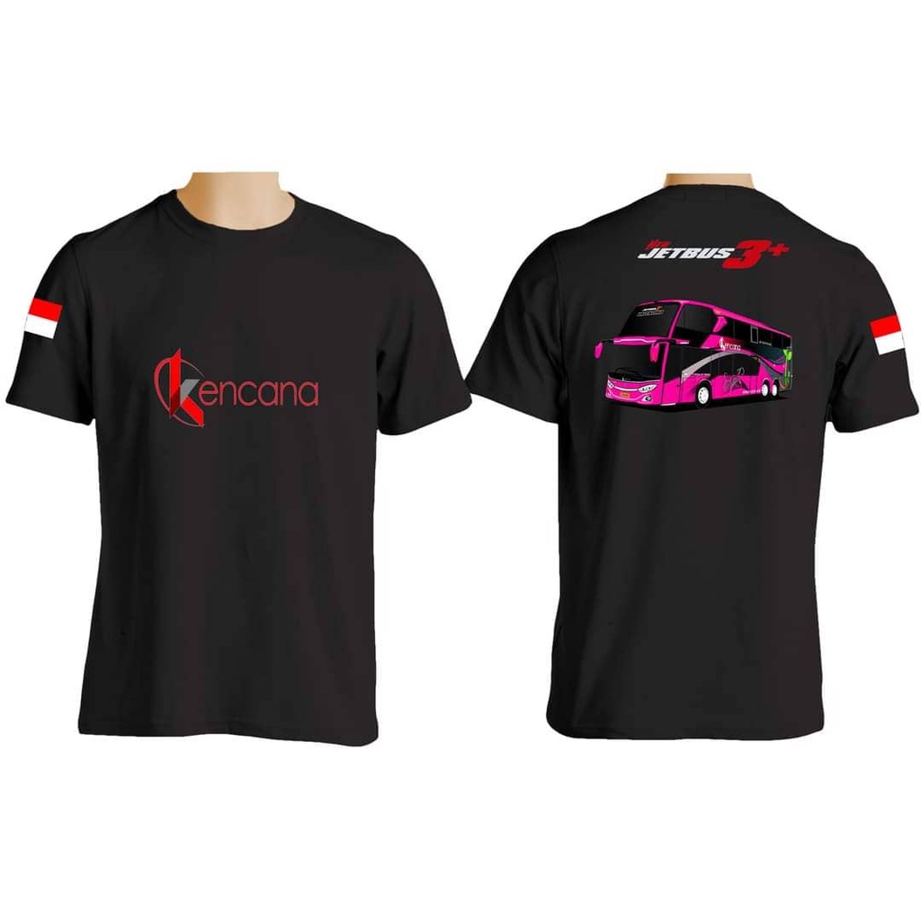 Kaos PO KENCANA Katun Combed 20S Sablon DTF