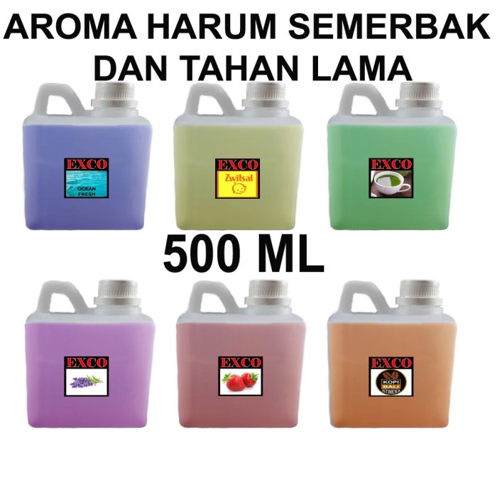 Refill Parfum Mobil Cair 500 Ml Vleo Dll - Refill Parfum Botol Apel -