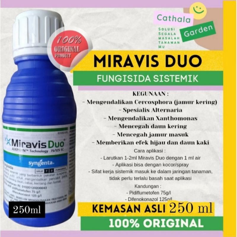 MIRAVIS DUO 250 ml syngenta fungisida sistemik