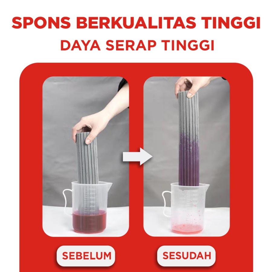 ALAT PEL LANTAI SPONS CLEANING MOP ALAT PEL SET PERAS KARET PEMBERSIH LANTAI