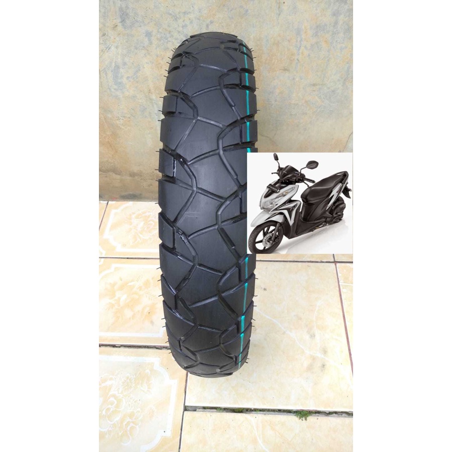 ban belakang VARIO TECHNO 125 FI semi trail 100/90 ASPIRA TERENO BAN TYPE TUBELES