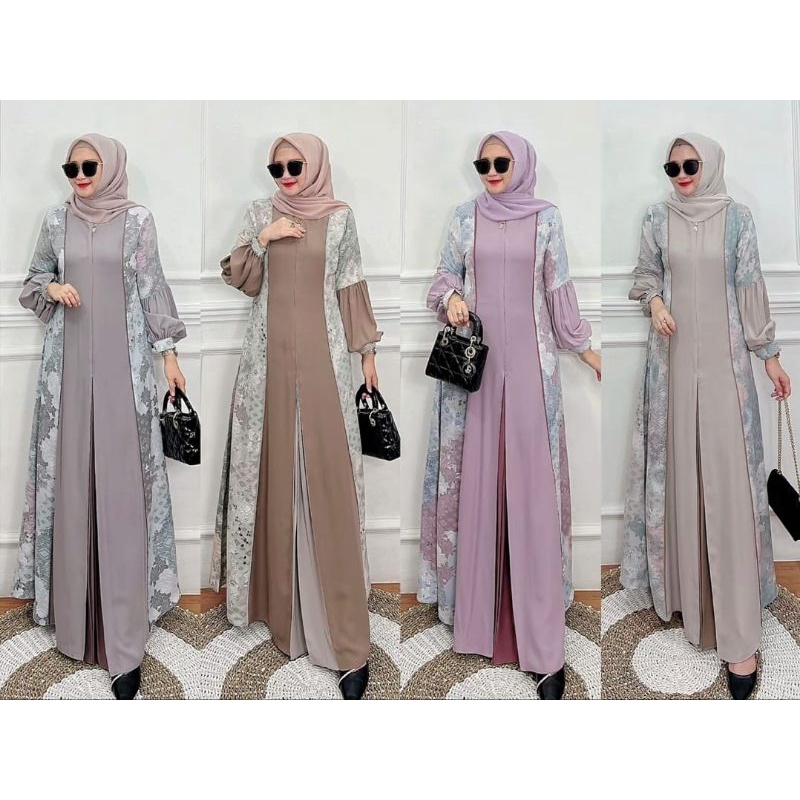 VIOLA DRESS/ZAHRA/MADINAH RASS/RIANTI/ABAYA ZULFA ORI/ABAYA NAJWA ORI TERBARU/ABAYA NAJWA/ ABAYA HIK
