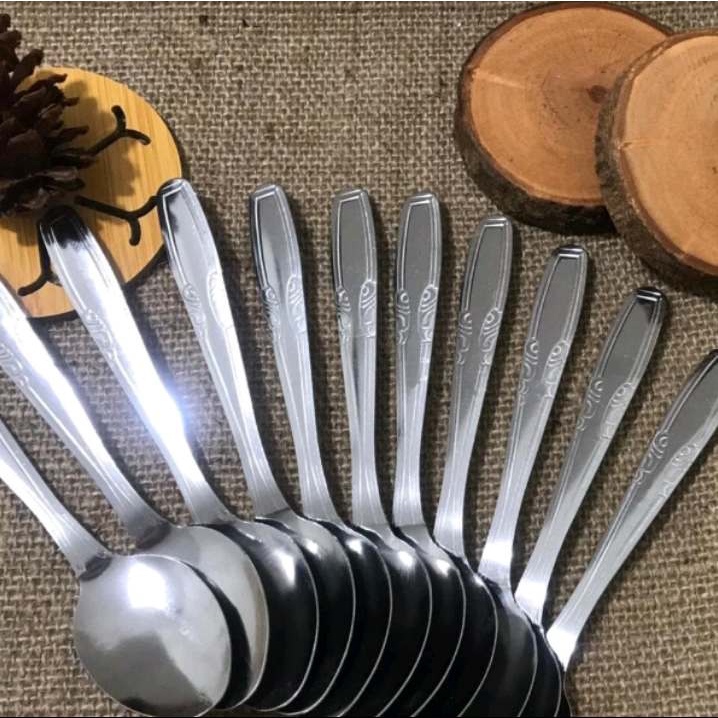 BS][SENDOK MAKAN STAINLESS 1LUSIN