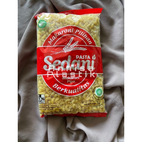 

Makaroni Mentah Sedani Rebus Pipa, Spiral, dan Goreng Mekar Kemasan 1kg