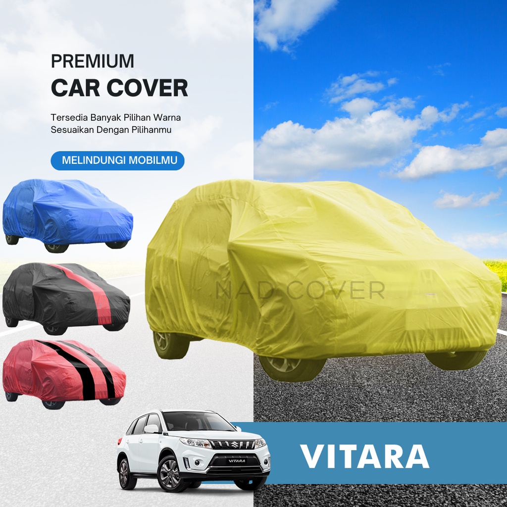 Body Cover Mobil Vitara Sarung Mobil Vitara Warna Tipe Reguler Hemat Termurah