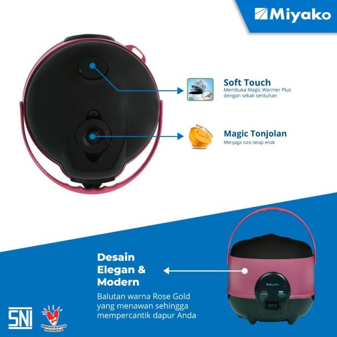 Magic Com Mini Miyako MCM-606 B SBC 0,6Liter / Magic Warmer Plus / Magic Com Mini / Panci Nanoal