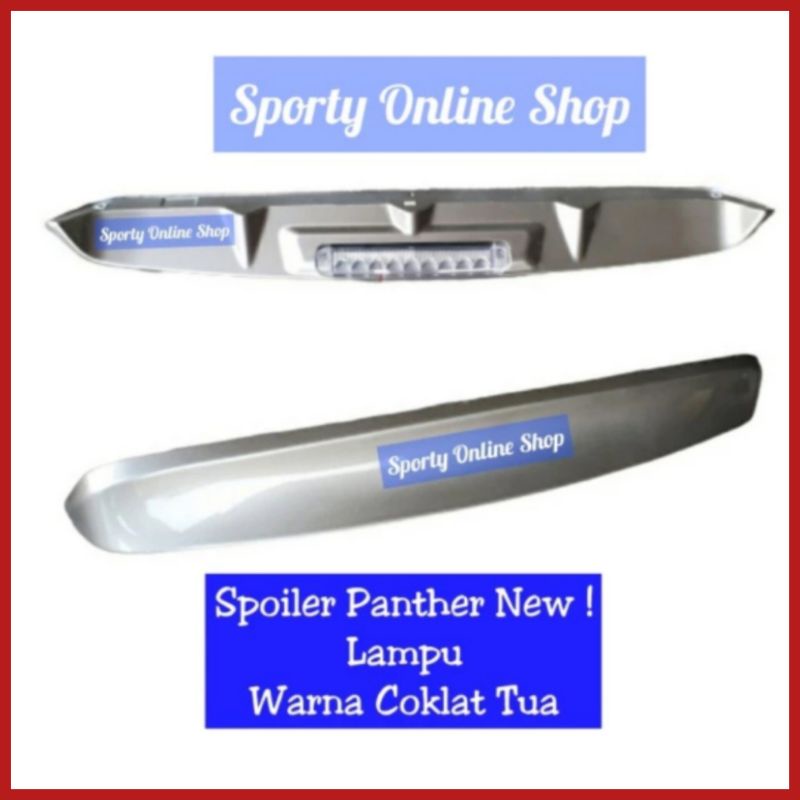 Spoiler Sayap Mobil Panther New 2000-2021 + Lampu Rem
