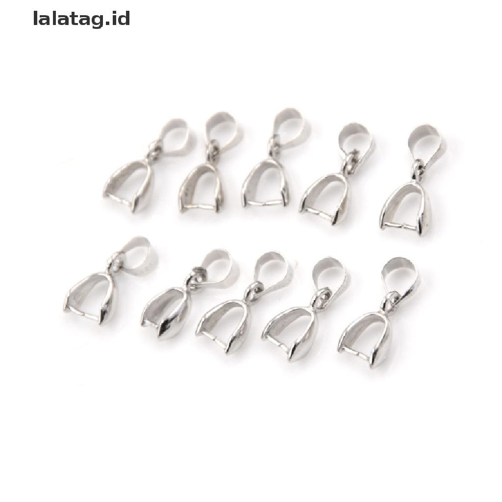 [lalatag] 10 Pcs Temuan Bail Konektor Bale Cubit Gesper Liontin Kerajinan Diy Perhiasan Aksesoris 10 Pcs Temuan Bail Konektor Bale Cubit Clasp Liontin Perak Craft Perhiasan Akses