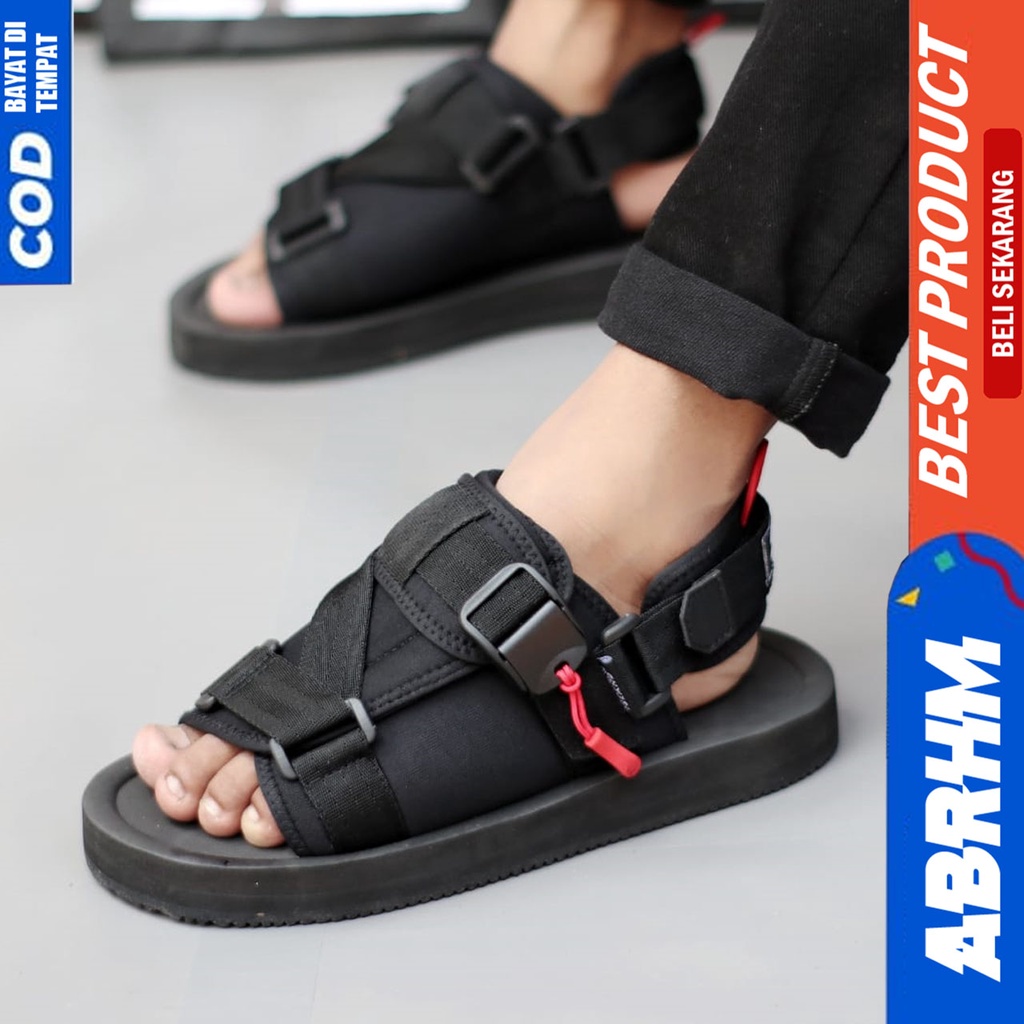 Sandal Gunung Traveling Outdoor Pria Originial Distro Abrhm BASTONI