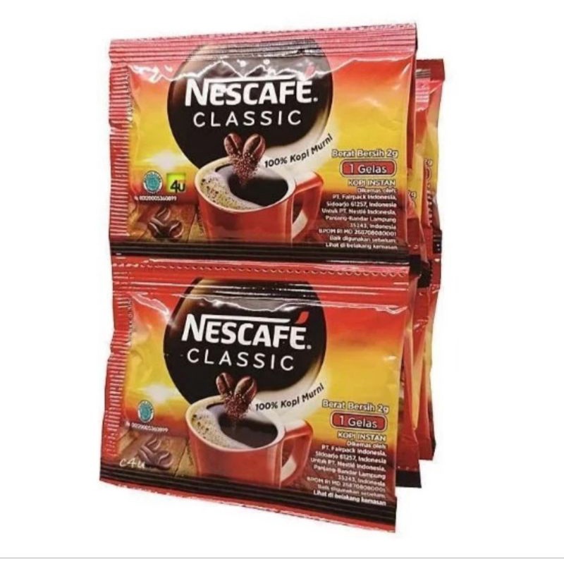 

nescafe classic sachet (10×2gr)