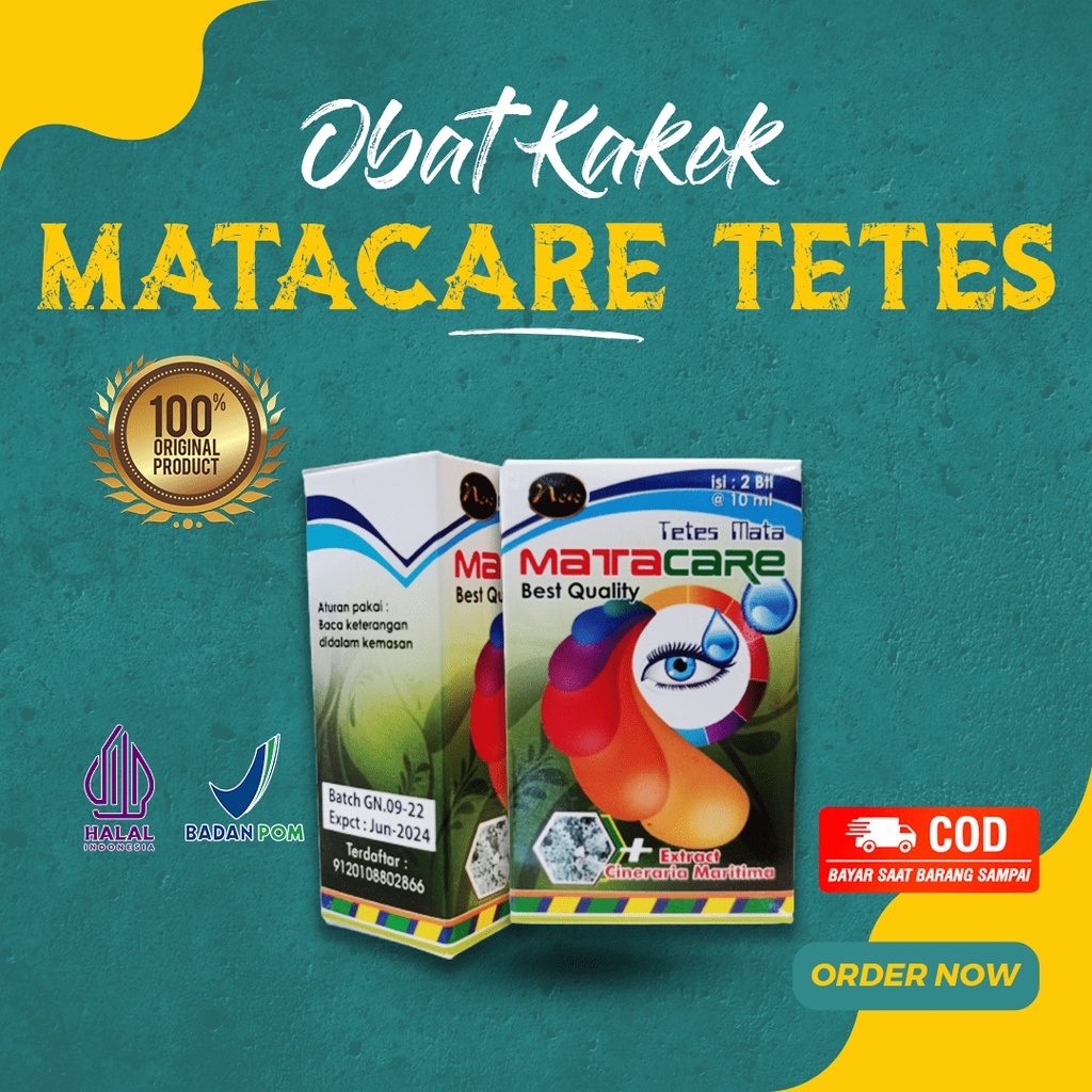 Original MATA CARE MATACARE TETES MATA MATA KATARAK MATACARE TETES Exp Baru