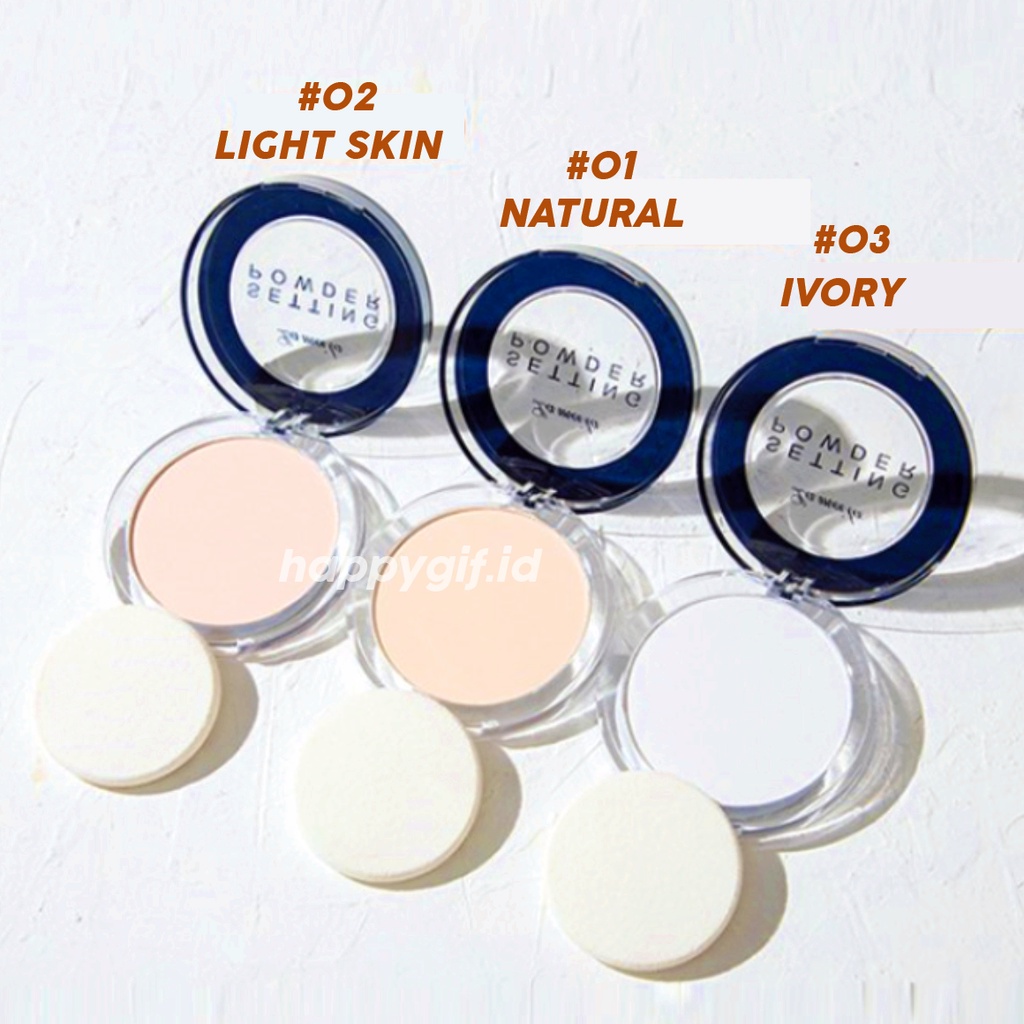 LAMEILA Bedak Padat Setting Powder Smoothing Brightening Oil Control Make Up Wajah LA030 5104