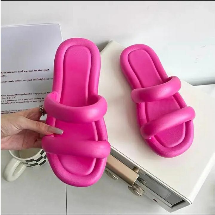 Sandal Wanita Slop THICK BANGKOK - Premium Import Shoes