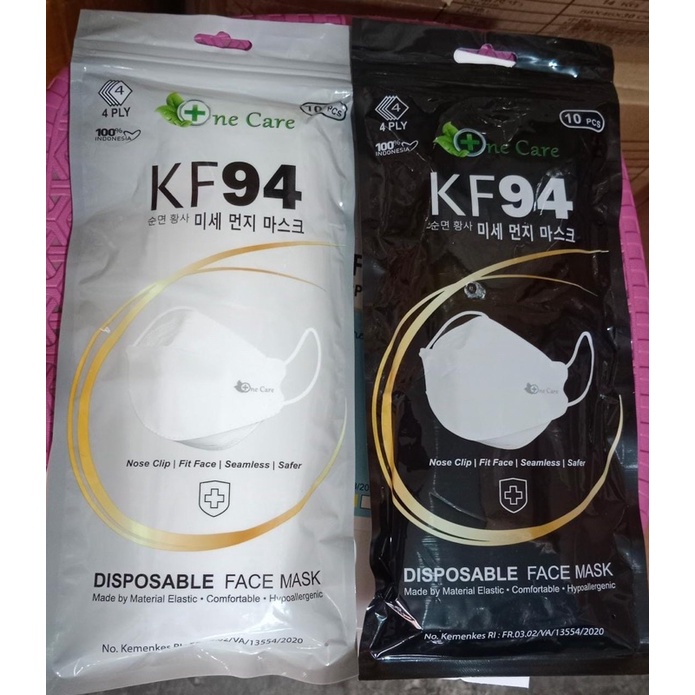 MASKER kf 94 one care 4 ply 1 pack isi 10