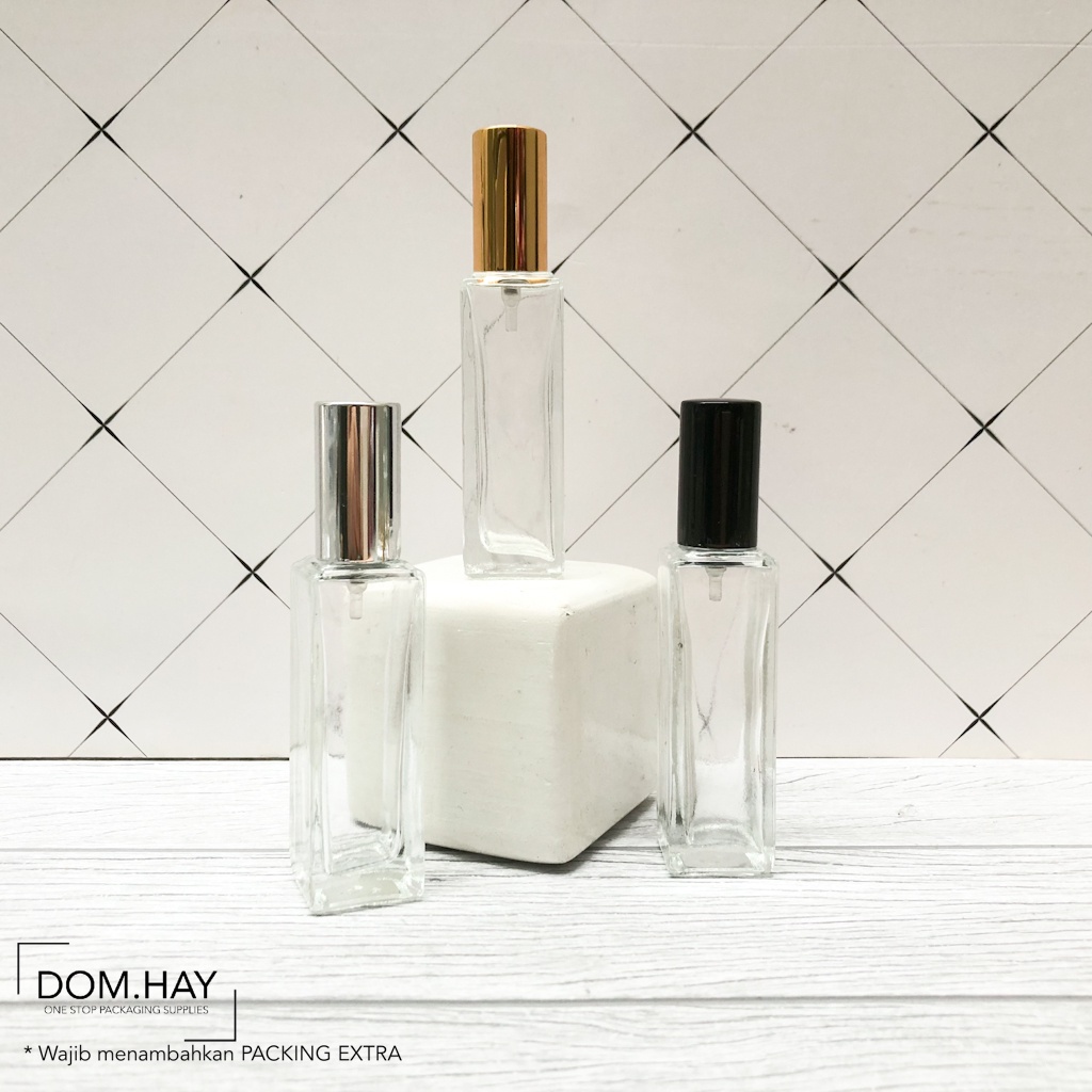 20ml Kotak Panjang Botol Parfum Packaging Botol Kaca Parfume Kosong DH