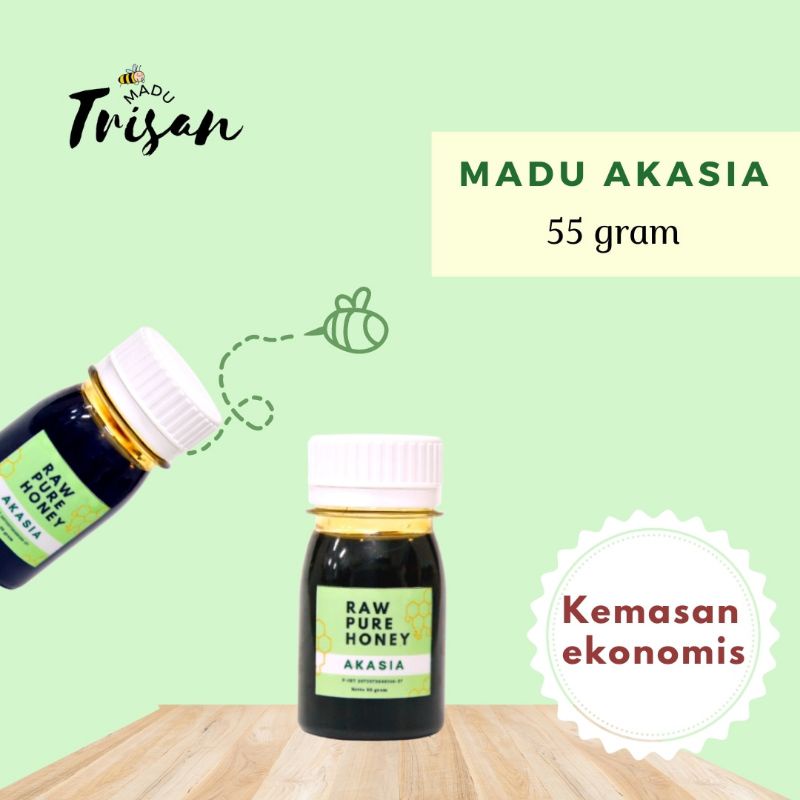 

Madu Nektar Akasia 100% - Madu Murni Asli Ternak 55gr - Madu Mentah Original