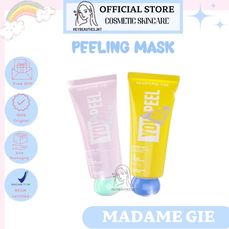 [READY] PEELING GEL BY MADAME GIE YOU PEEL ME PEELING GEL BY MADAME GIE EXFOLIATING GEL EXFO GEL SCR
