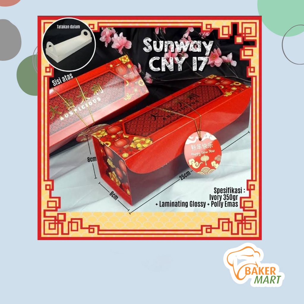 Box / Dus Imlek Sunway CNY 17/5pcs