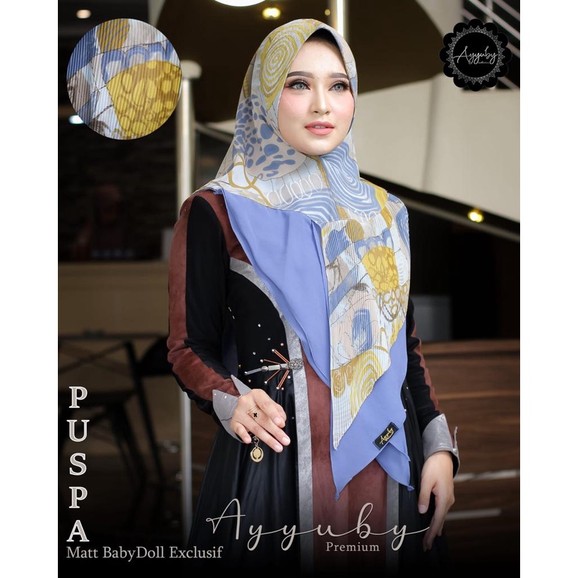 Hijab Khimar PUSPA by Ayyuby