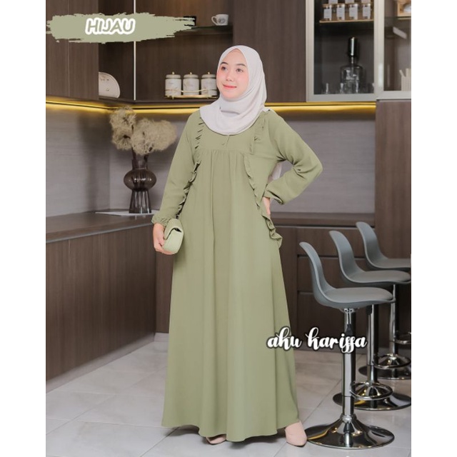 AIRA DRESS ORI BY AKU KARISSA // DRESS POLO LINEN // DRESS UMBRELLA // GAMIS FASHION MUSLIMAH