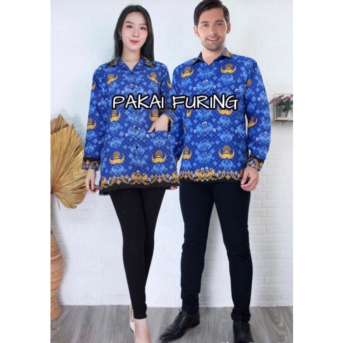 Batik korpri terbaru, seragaman batik korpri, batik korpri, korpri - S, KEMEJA