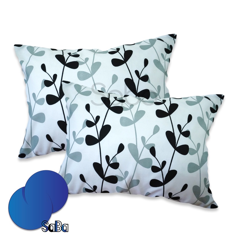 Saba99 Sarung Bantal Dan Sarung Guling Polos Motif Karakter Motif Kotak Kotak