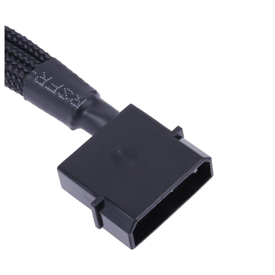 (UMU SUPPLIER) Kabel Splitter Fan Hub 4pin 3pin x3 to Molex 4pin Extension Kipas PC