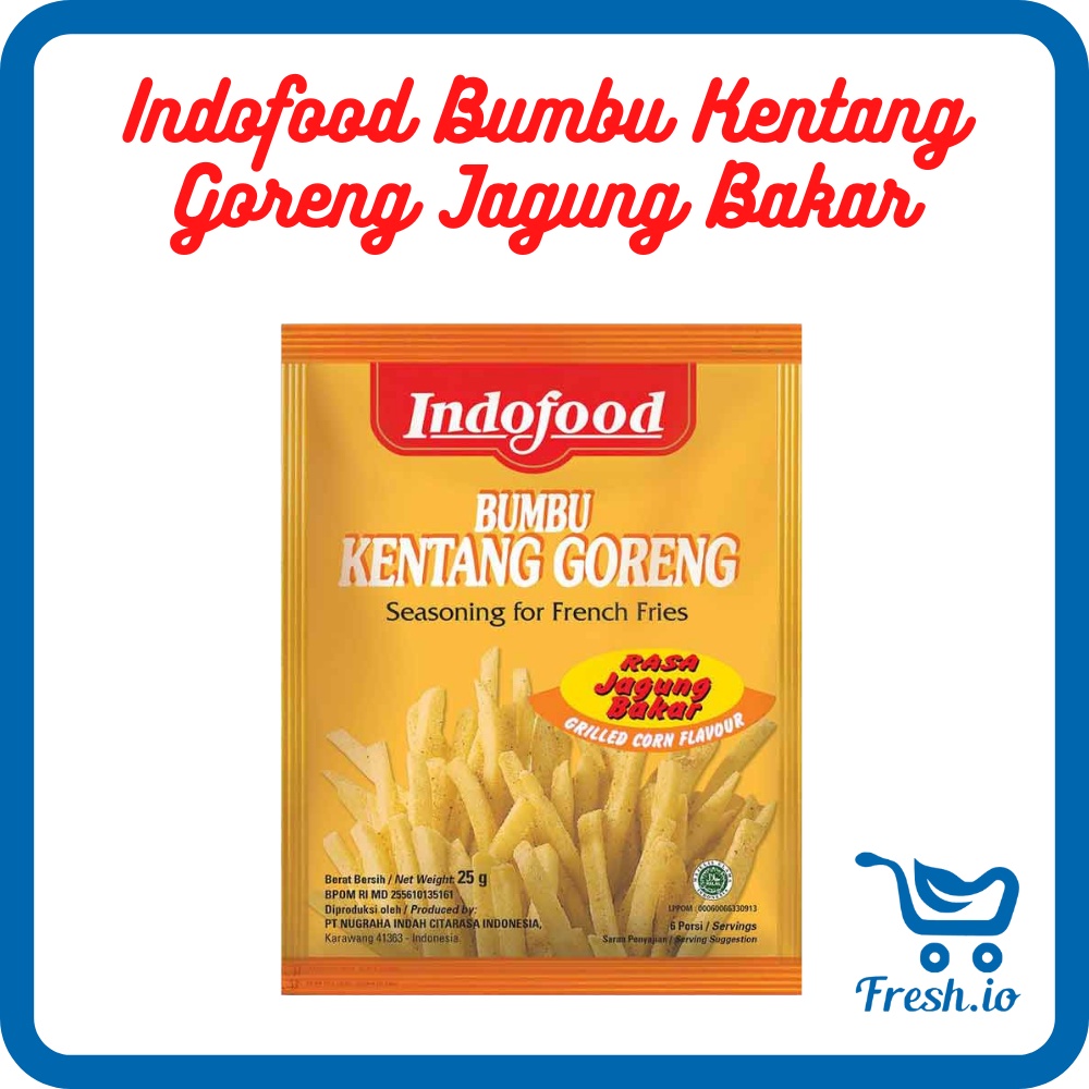 

Indofood Bumbu Kentang Goreng Rasa Jagung bakar