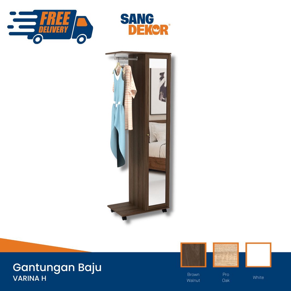 VARINA H GANTUNGAN BAJU/LEMARI GANTUNGAN BAJU/LEMARI BAJU/LEMARI SERBAGUNA