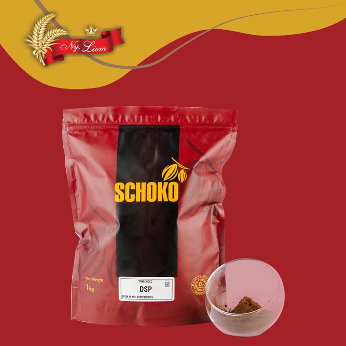 SCHOKO Cocoa Powder / Bubuk Cokelat DSP 1 kg