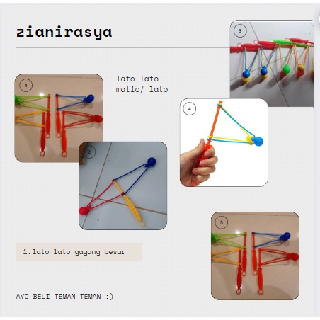 Terlaris  lato lato matic/ lato lato gagang besar