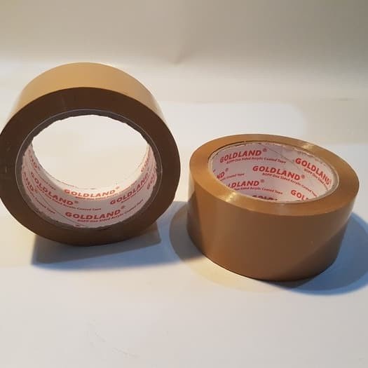 

COD - HZ - Lakban Packing 90 Yard Pasti Pas Bening Coklat