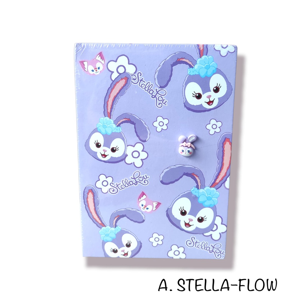 HARDCOVER DIARY LOCK SANRIO DIARY STELLALOU STELLALOU DIARY KUNCI DIARY GEMBOK CATATAN HARIAN LUCU SCRAPBOOK BUKU MEMO MEMO ALBUM BUKU ALBUM DIARY @banyak