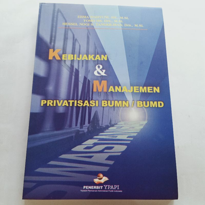 Jual Buku ORI Kebijakan&Manajemen Privatisasi BUMN/BUMD | Shopee Indonesia