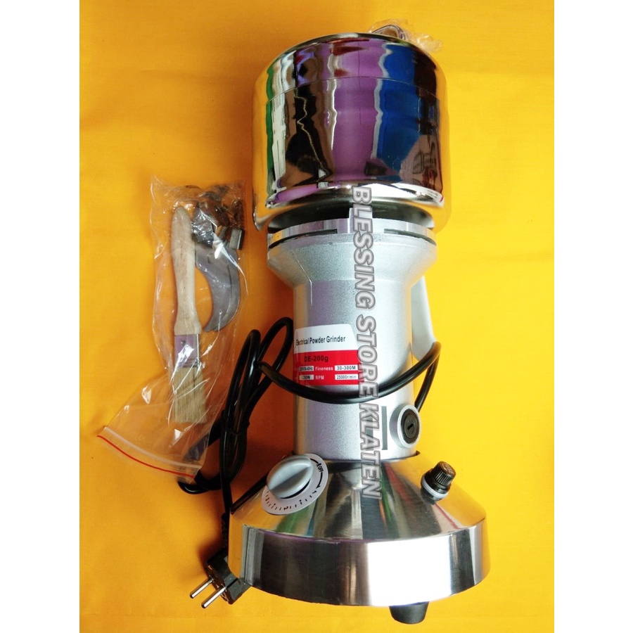 MESIN GILING BUMBU 200G / MESIN GILING BUMBU KERING REMPAH