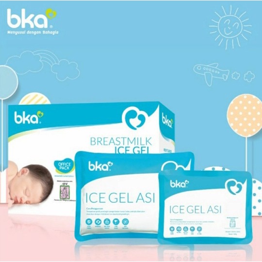 BKA Ice Gel Office Pack 2pcs 160g dan 420g | Pendingin Cooler Bag