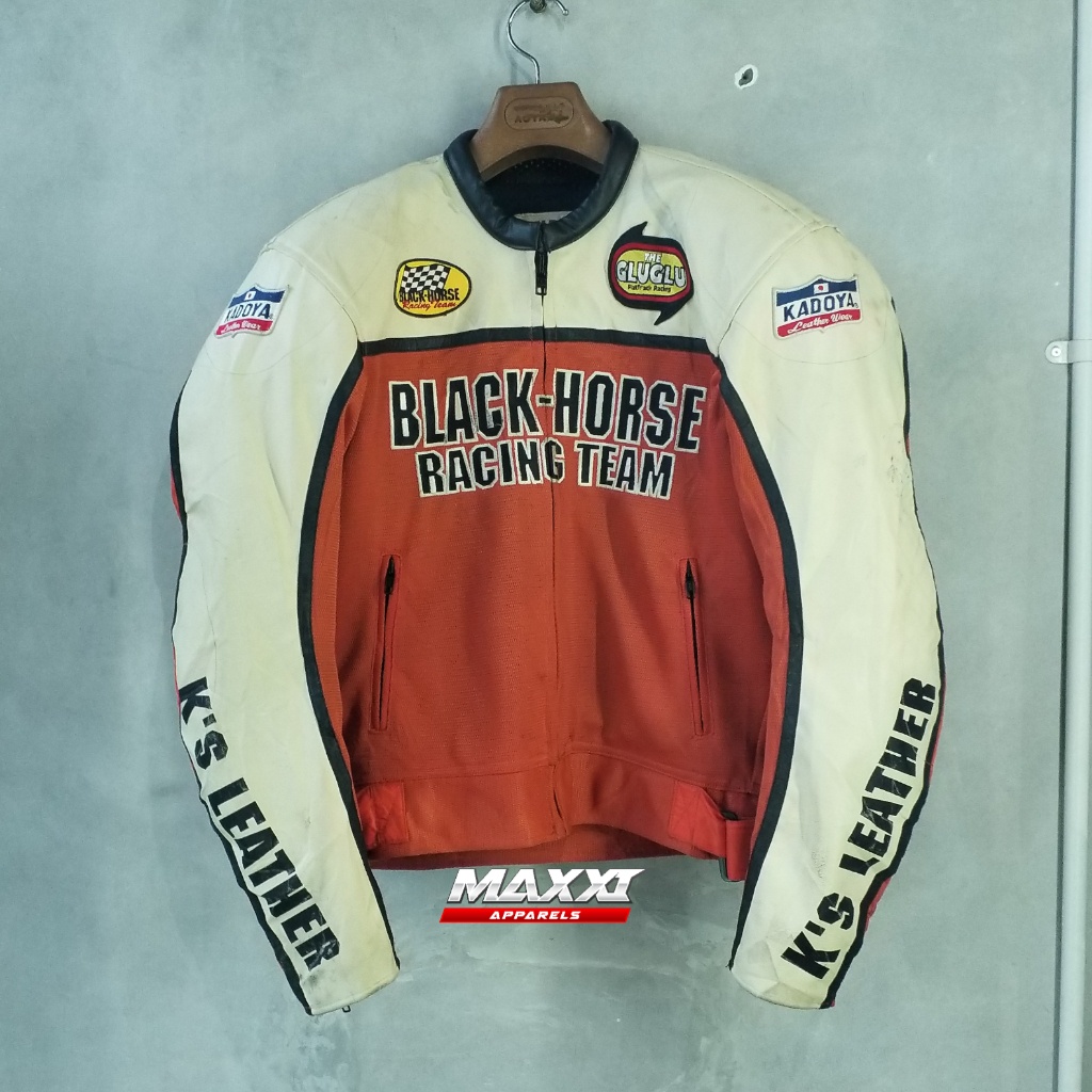 Jaket motor kadoya - K'S Leather BB (60kg - 75kg)