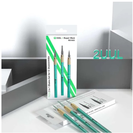 2UUL Repair Want DA12 YCS 3 in 1 Blades Set for IC Disassemble