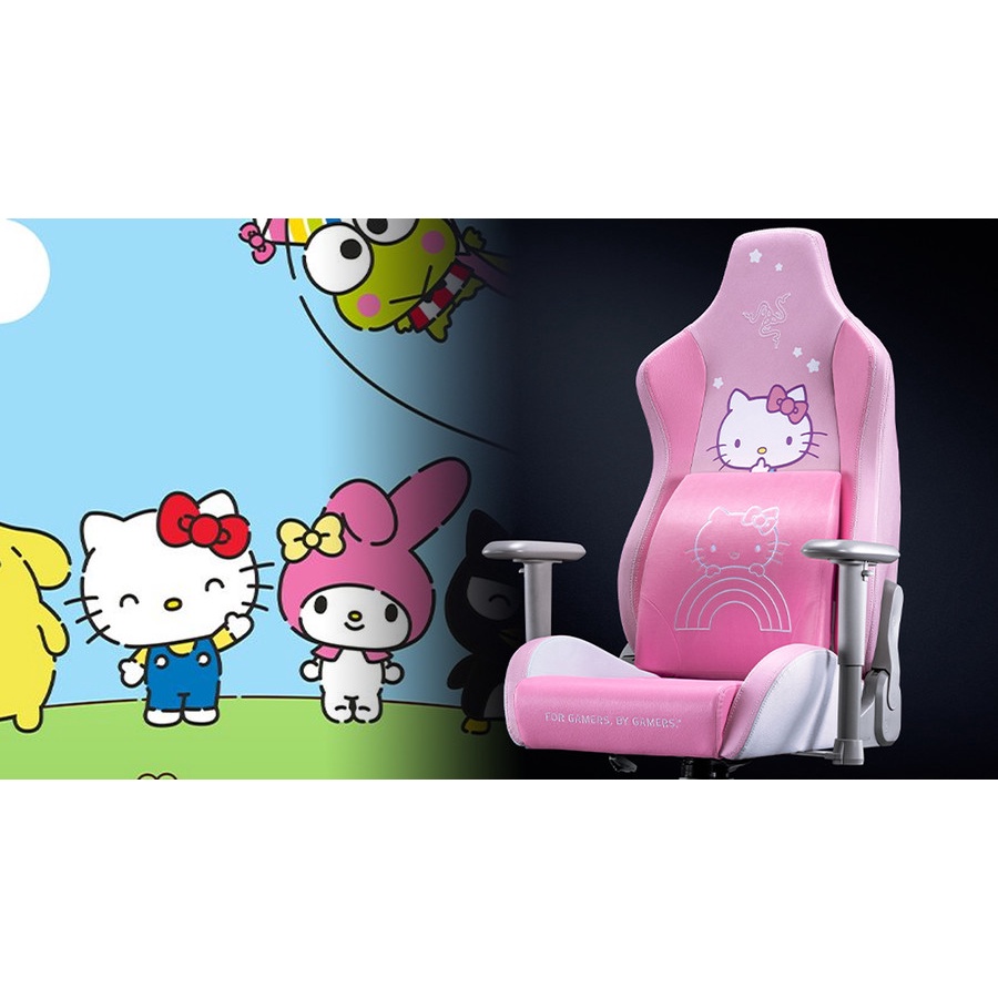 Razer Lumbar Cushion - Hello Kitty and Friends Edition Garansi Resmi