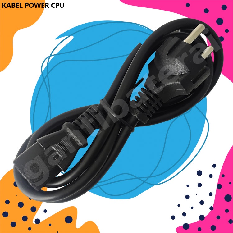 Kabel Power Komputer TEBAL / Kabel Power CPU / Kabel Power Monitor