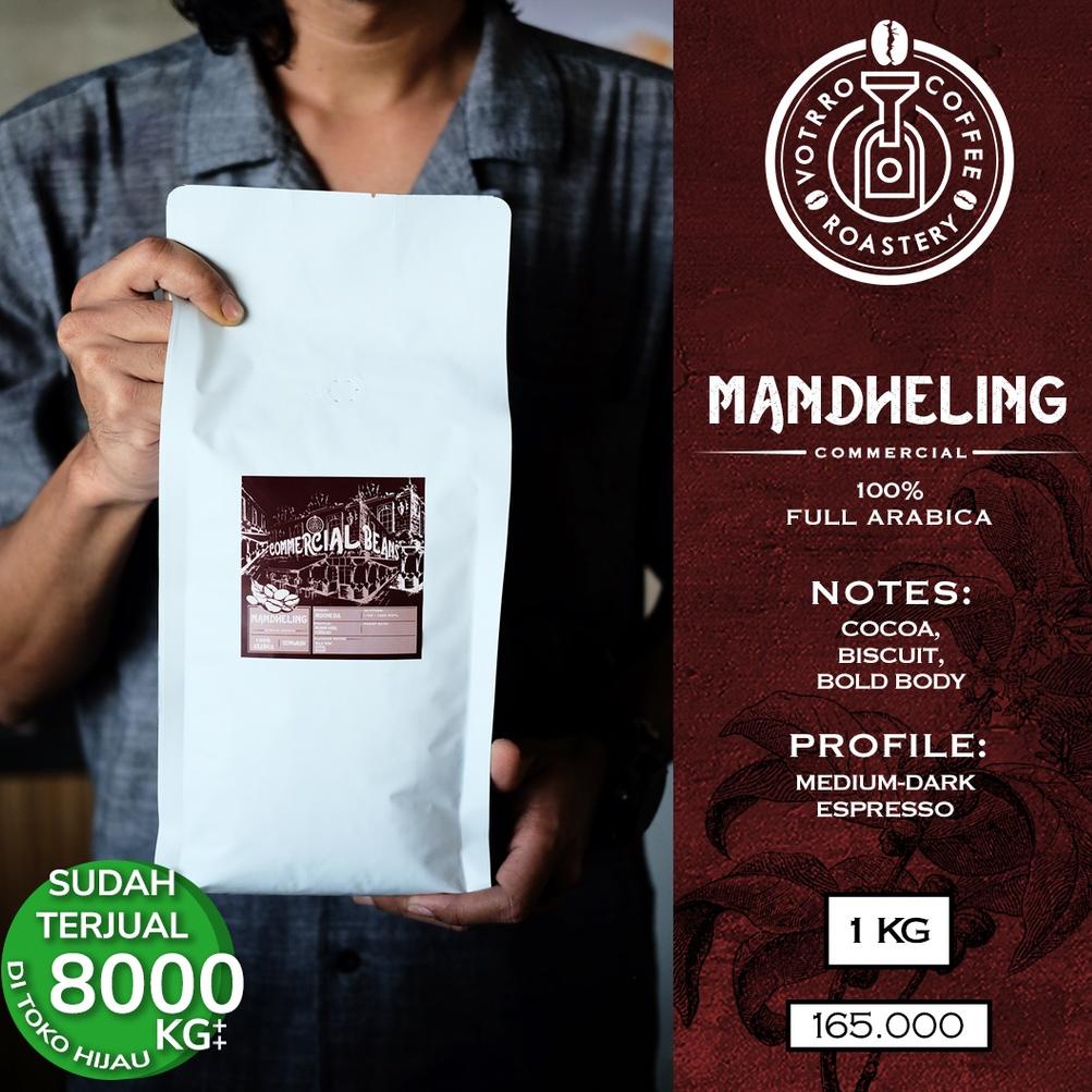 

☛ Restok Kopi Arabika Mandheling 100% Full Arabica For Espresso Roasted Beans Commercial - MURAH 1 Kg The Best