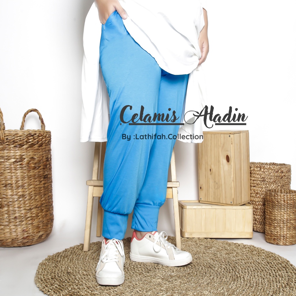 Celana ALADIN SUPER JUMBO Celamis Aladin Dalamis Aladin Bawahan Muslim Celana Muslim