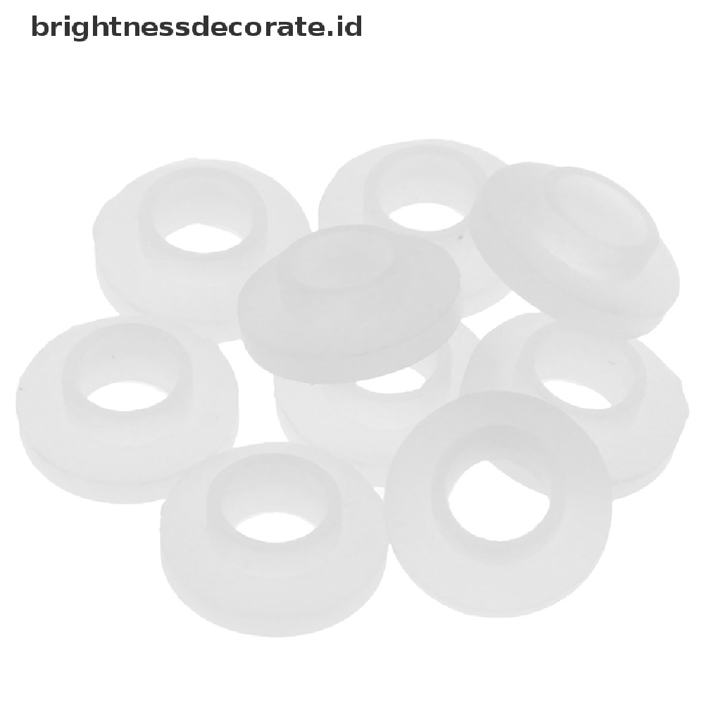 [Birth] 1per2 &quot;3Per4&quot; 1 &quot;Rubber Ring Silicon PTFE Flat Gasket Sealing Ring Untuk Shower Nozzle [ID]