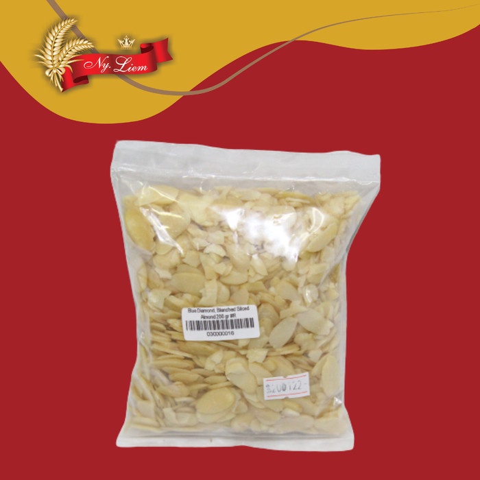 Blanched Sliced Almond / Almond Potong 200 gram