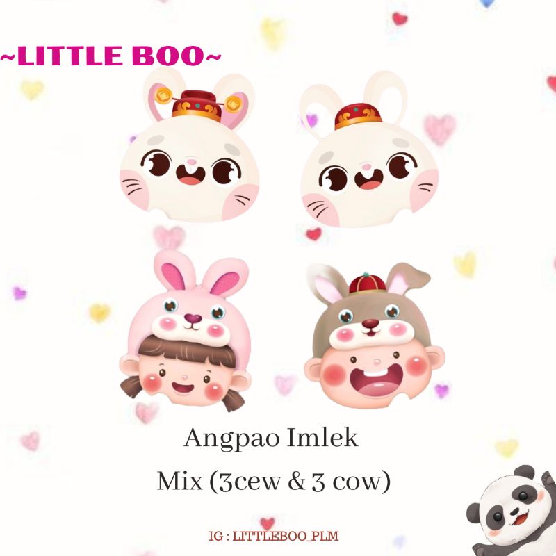 

Angpau Imlek Premium Imlek CNY/ Kertas Angpau Karakter Imlek