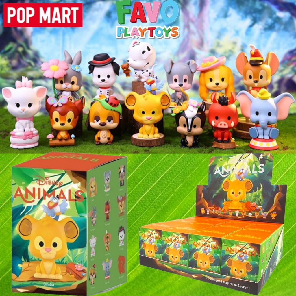 POP MART Disney - Animals Series Blindbox Figure Set
