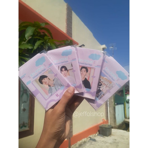 

amplop lebaran 7x10 motif BTS 10pcs