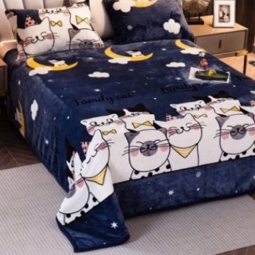 Selimut dewasa Halus Motif Kotak abu 150x200 Termurah - KUCING PUTIH150 S8I3 TERBARU selimut dewasa 