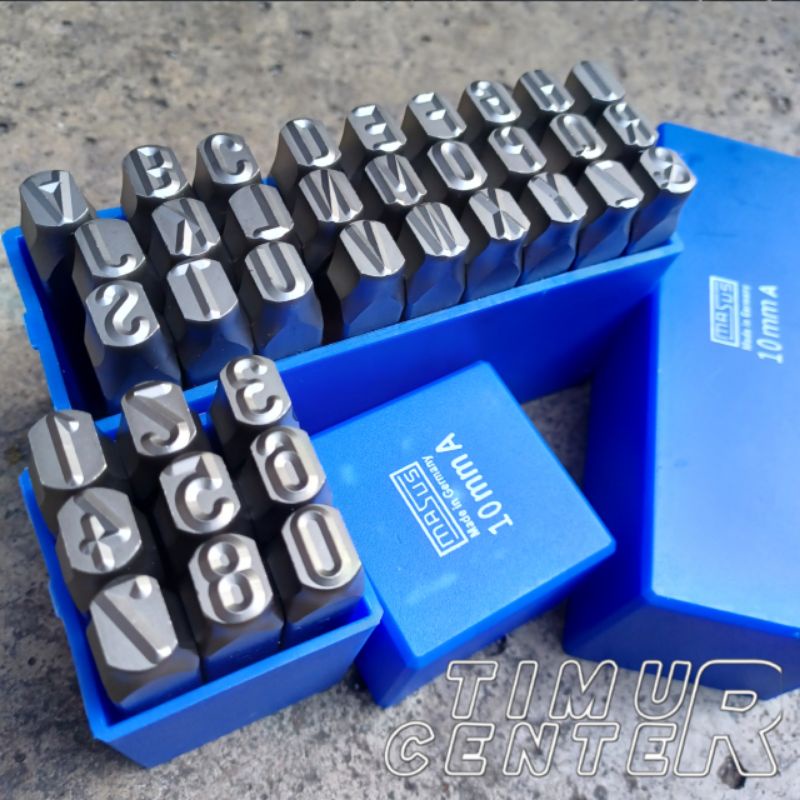 Ketokan Huruf Dan Angka 1mm 2mm 3mm 4mm 5mm 6mm 7mm 8mm 9mm 10mm MASUS Germany Alat Ketok Nomer Rang
