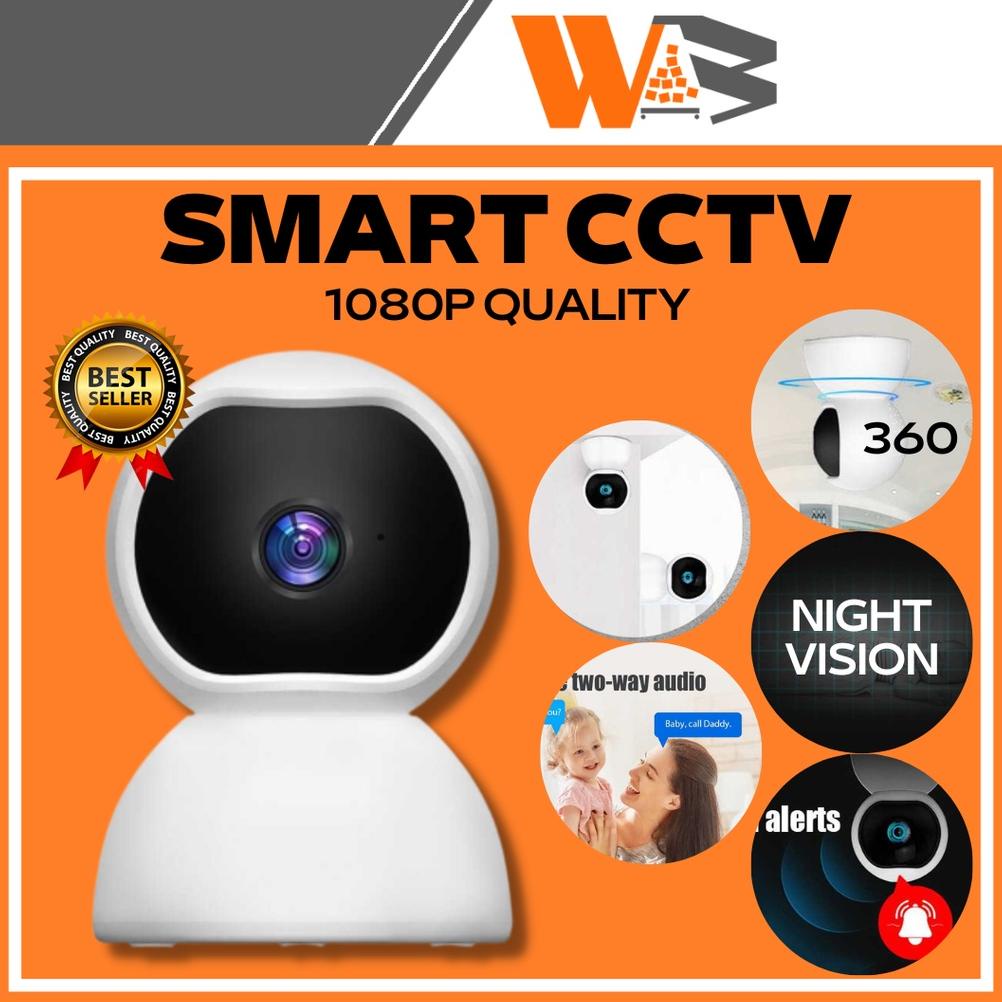 Kamera V380 / Kamera CCTV / Kamera Gantung / Kamera CCTV Wifi / V380 Kamera CCTV WiFi PTZ Smart Came